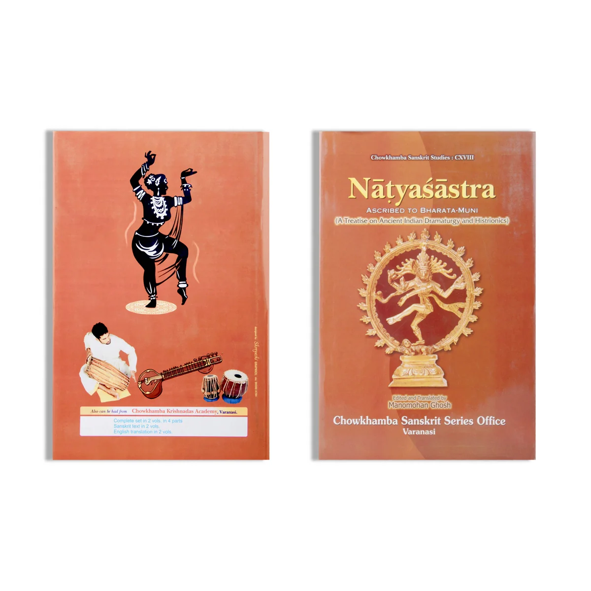 Natyasastra - Ascribed To Bharta Muni | by Manmohan Ghosh/ Chowkhamba Sanskrit Series - Image 6