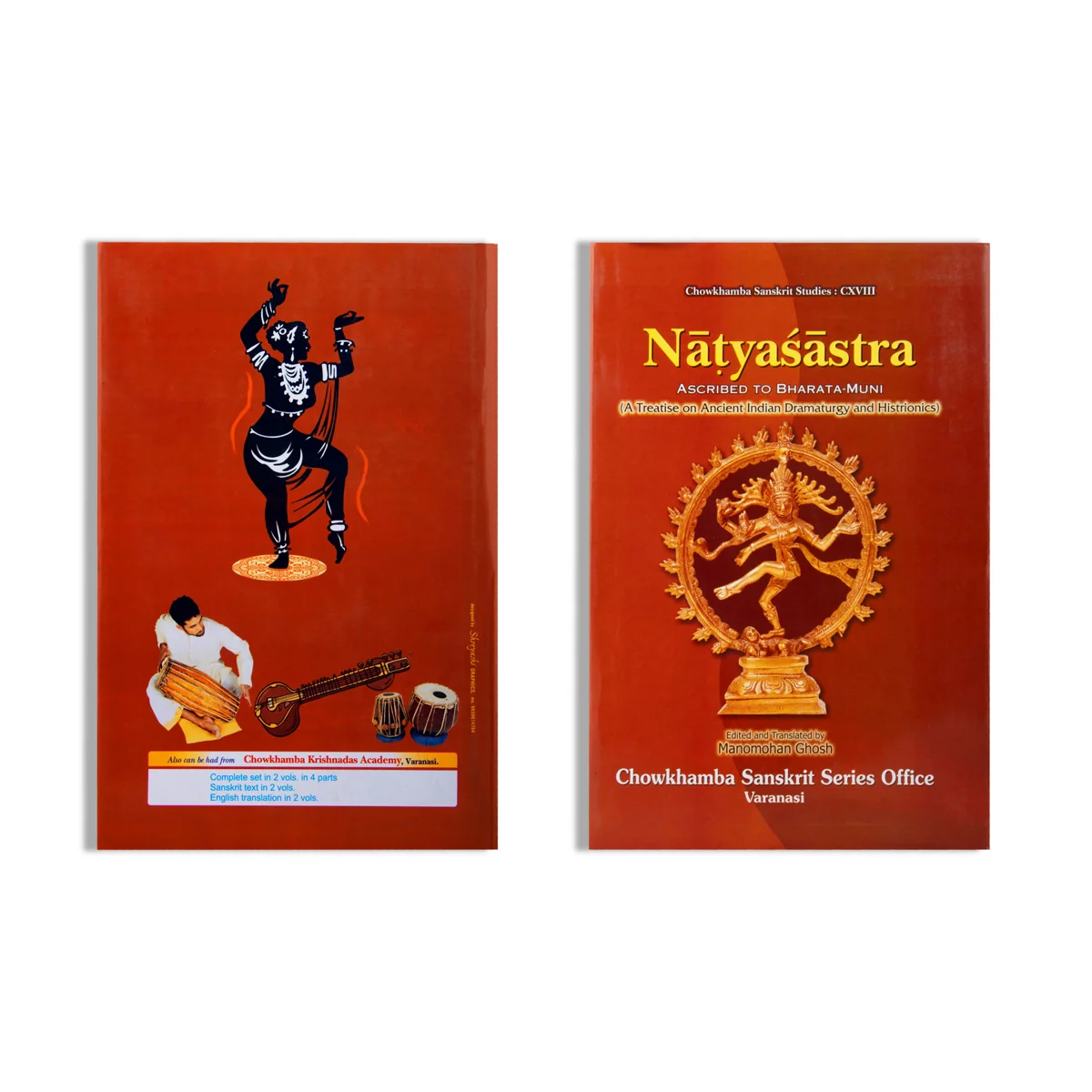Natyasastra - Ascribed To Bharta Muni | by Manmohan Ghosh/ Chowkhamba Sanskrit Series - Image 9