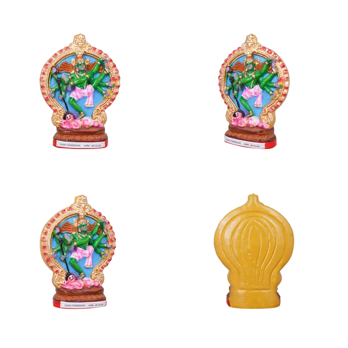 Nava Natarajar Clay Golu Bommai Set - 10 x 7 Inches | Giri Golu Doll/ Navaratri Golu Bomma/ Gombe/ Bommai - Image 10