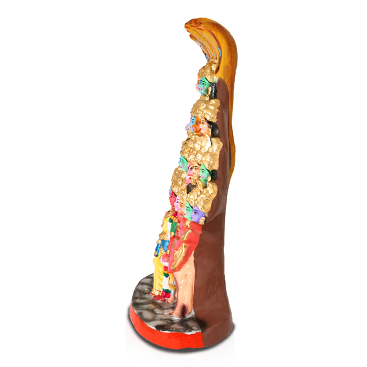 Nava Vishwaroopam Clay Golu Bommai - 18 Inches | Giri Golu Doll/ Navaratri Golu Bomma/Gombe/Bommai - Image 3