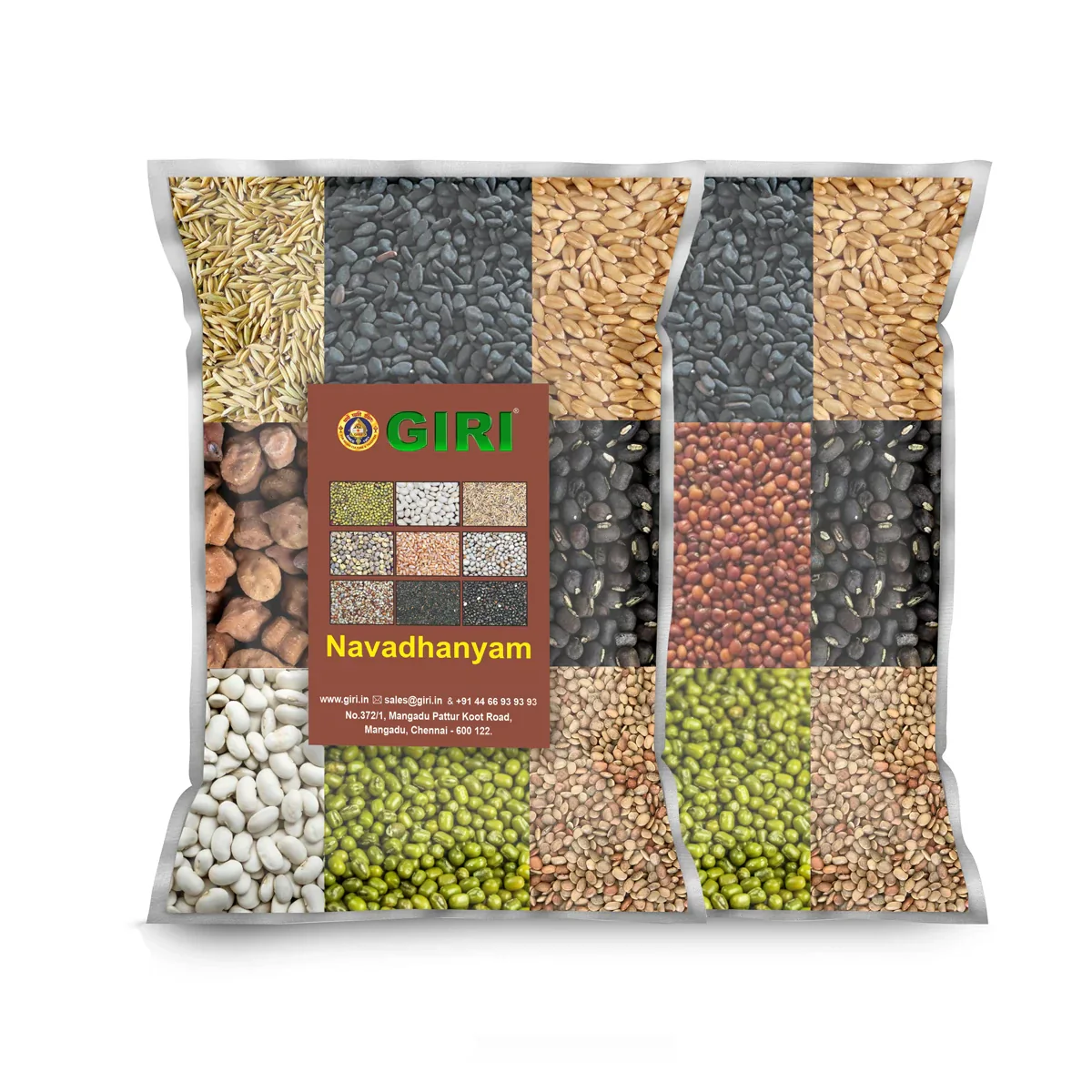 Giri Navadhanyam Set | Navdhanya/ Nine Grains for Navagraha Pooja - Image 2