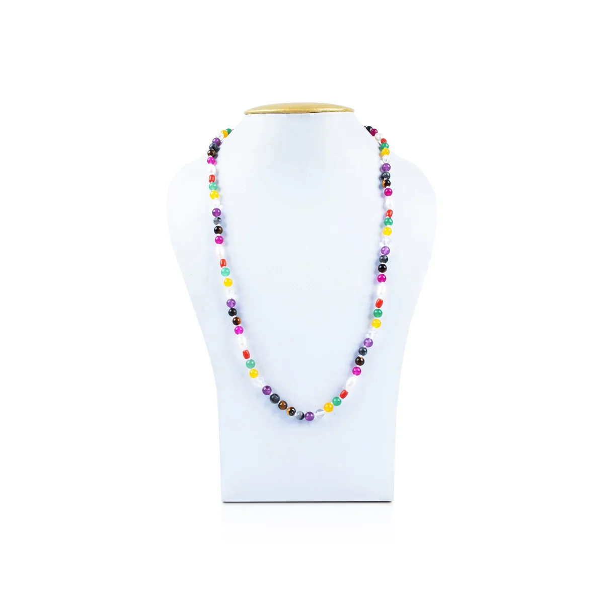 Navaratna Mala | Navratna Mala/ Semi Precious Stone Jewellery for Men & Women - Image 2