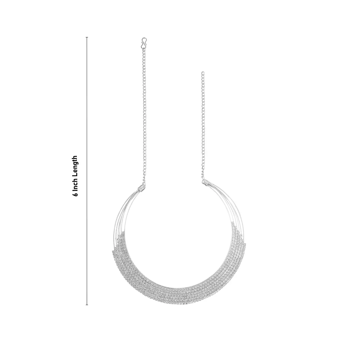 Necklace with Earring Set | Haram with Stud Set/ Jewellery for Women - Image 7