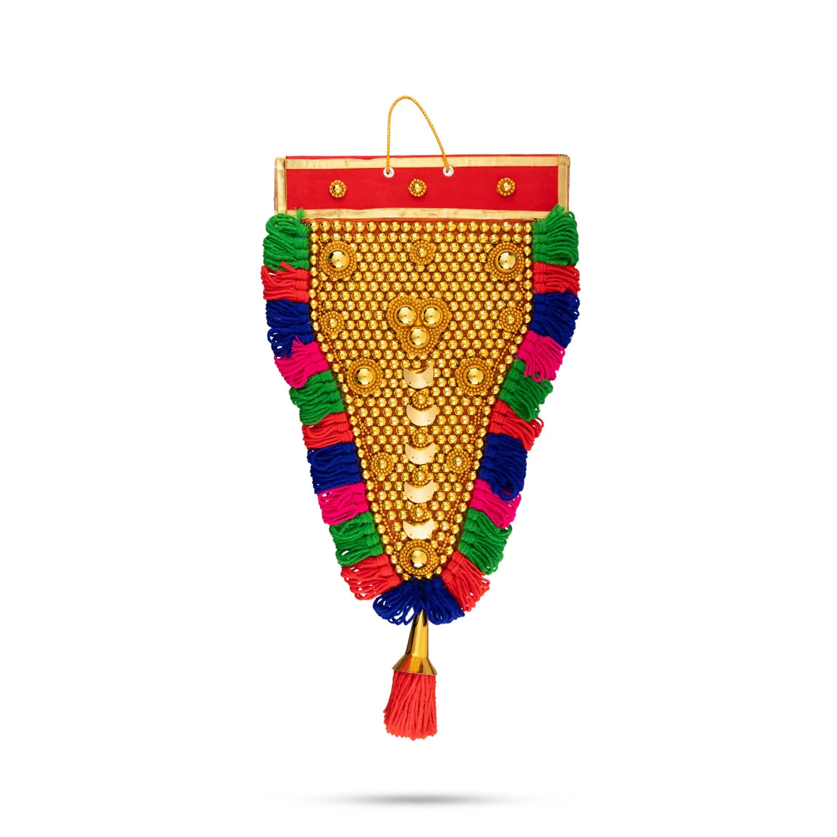 Nettipattam Wall Hanging - 18 x 9 Inches | Hand Decorative Hanging/ Wall Decoration/ Wall Hanging Decor for Home