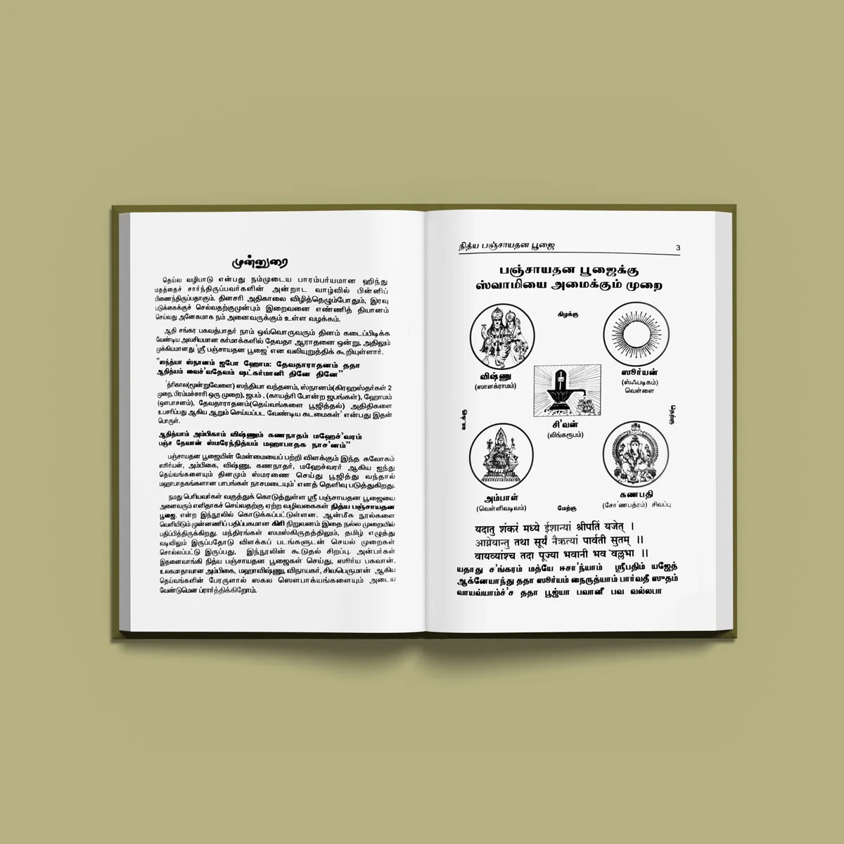 Nitya Panchayatana Pujai - Tamil | Hindu Pooja Book For Daily Worship And Panchayatana Devata Aradhana - Image 4