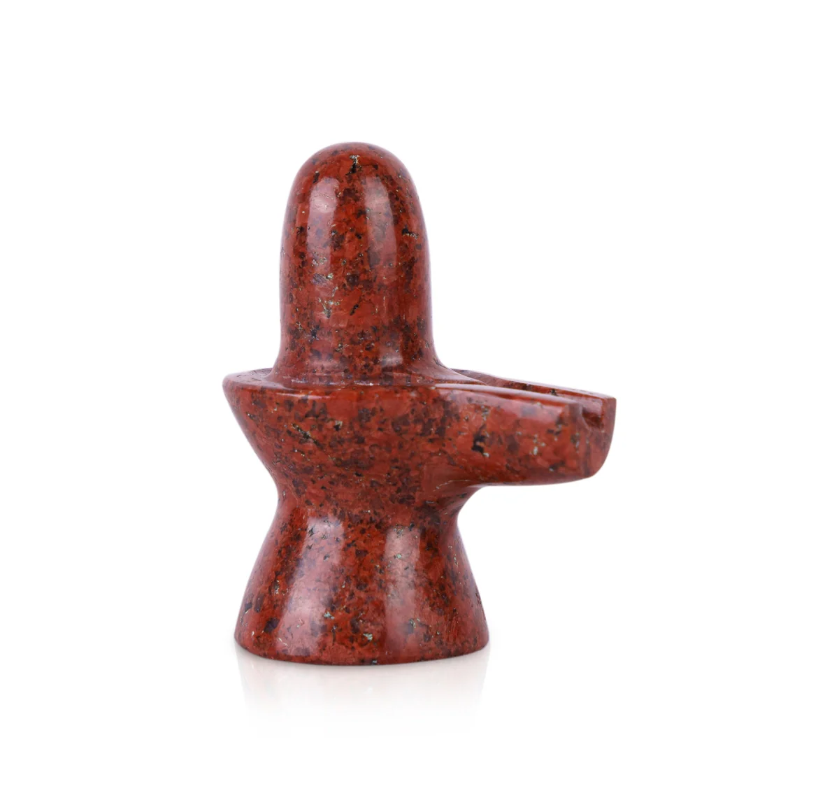 Shiv Ling Murti - 1.75 x 1.25 Inches | Opel Shiva Lingam Idol/ Shivling Statue for Pooja - Image 4