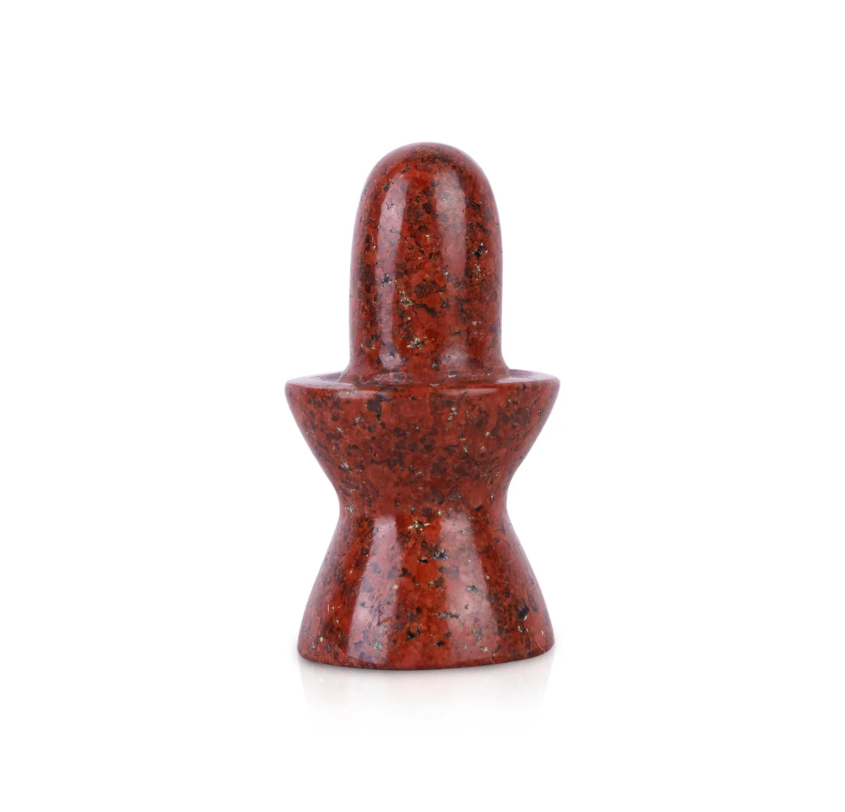 Shiv Ling Murti - 1.75 x 1.25 Inches | Opel Shiva Lingam Idol/ Shivling Statue for Pooja - Image 5