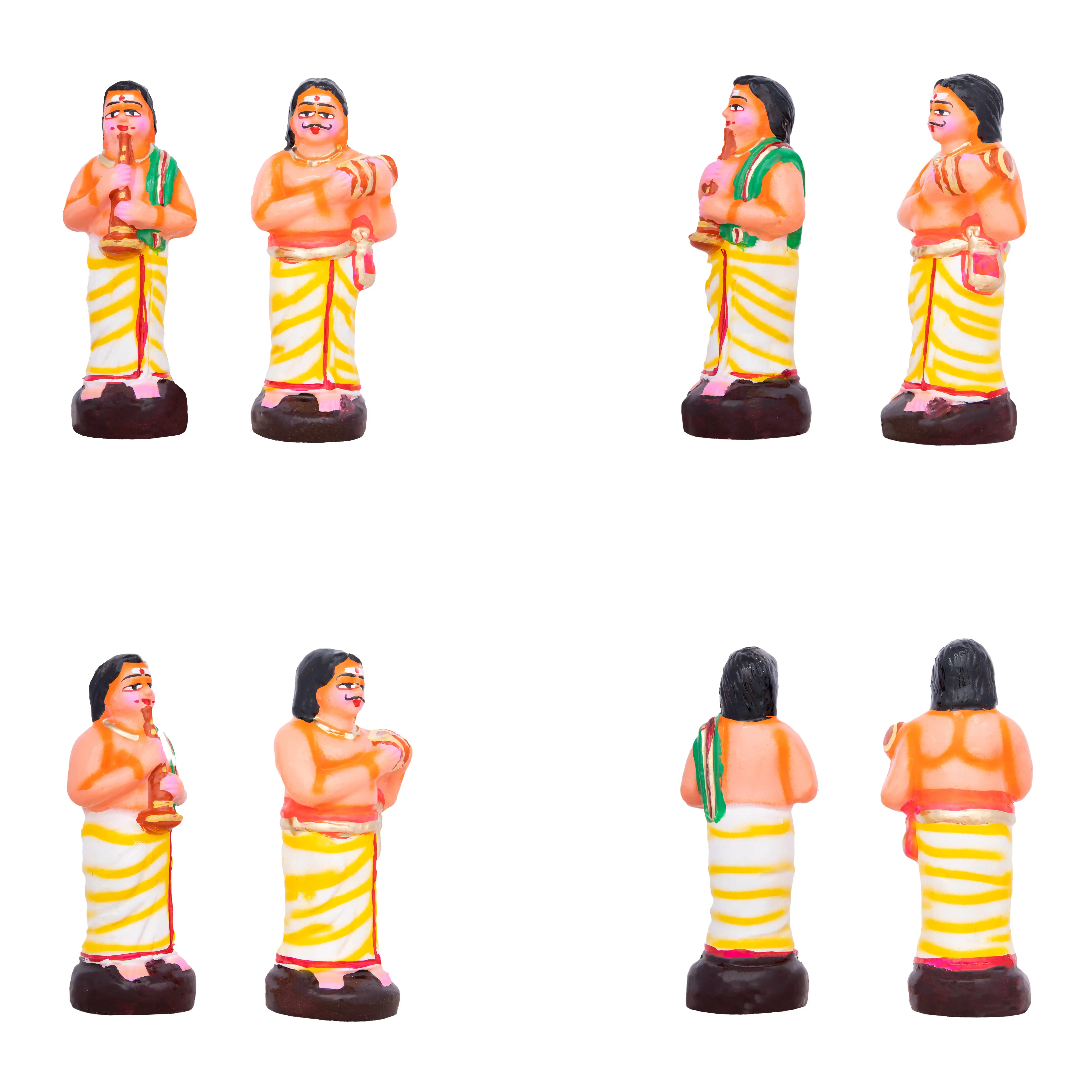 Palani Malai Kavadi Clay Golu Bommai Set - 9 x 11 Inches | Giri Golu Doll/ Navaratri Golu Bomma/Gombe/Bommai - Image 6