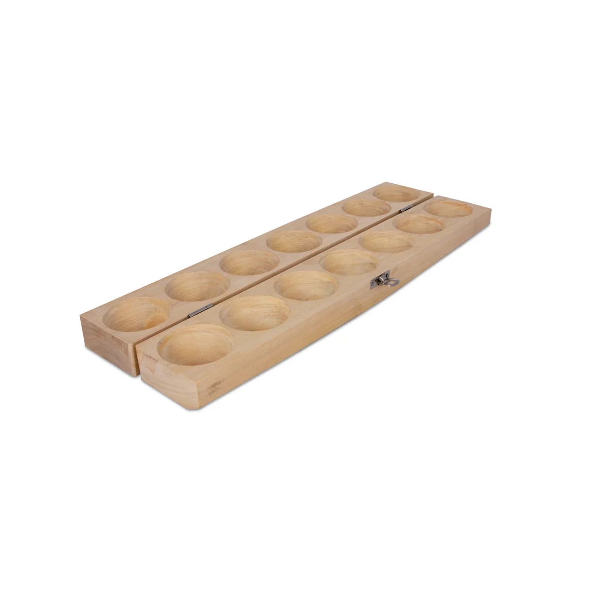 Pallanguzhi - 2.5 x 18 Inches | Wooden Pallanguli/ Pallanguli Game for Children - Image 4