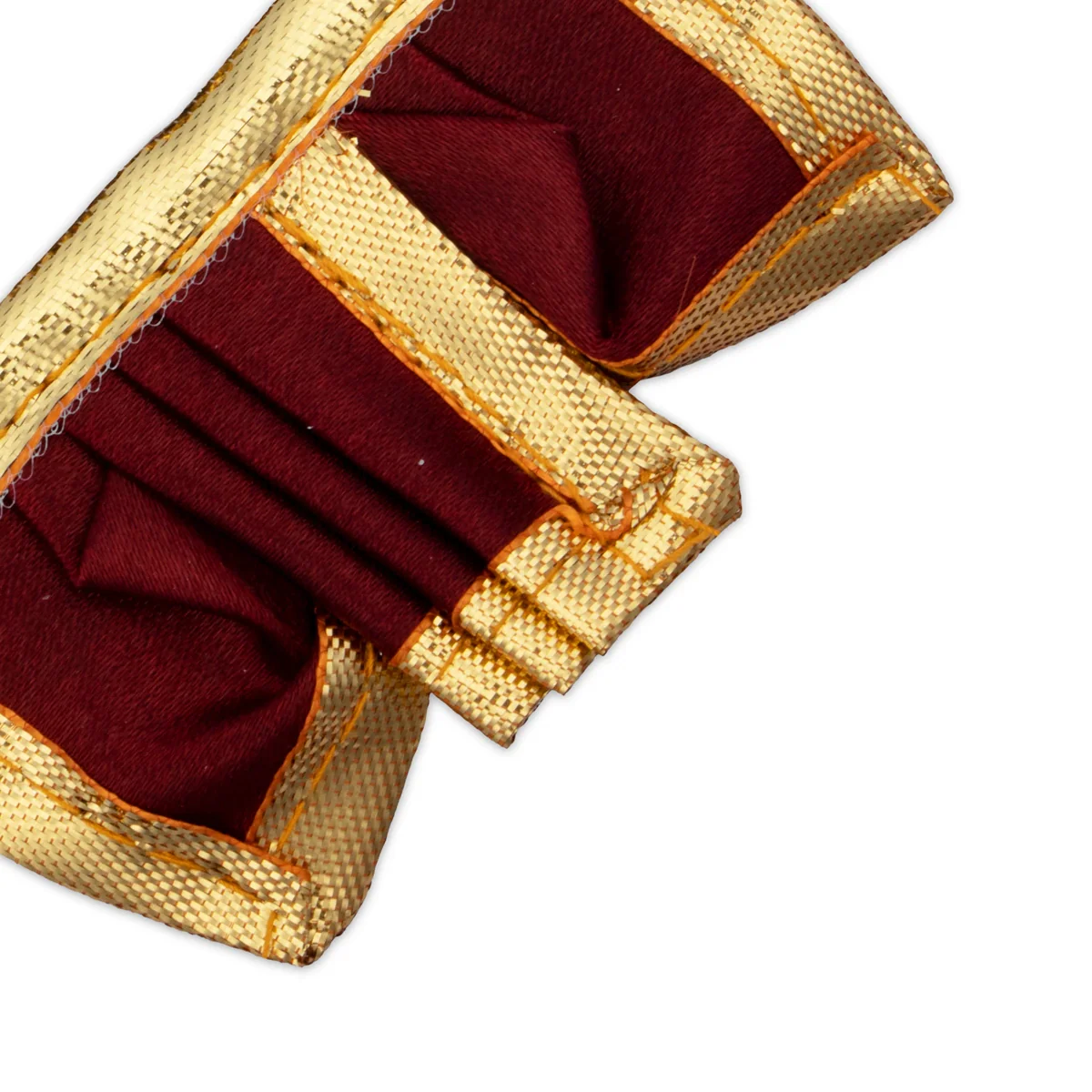 Panchakacham - 1.5 x 2.75 Inches | Satin with Zari Border Dhoti/ Panchagajam for Deity/ Assorted Colour - Image 10