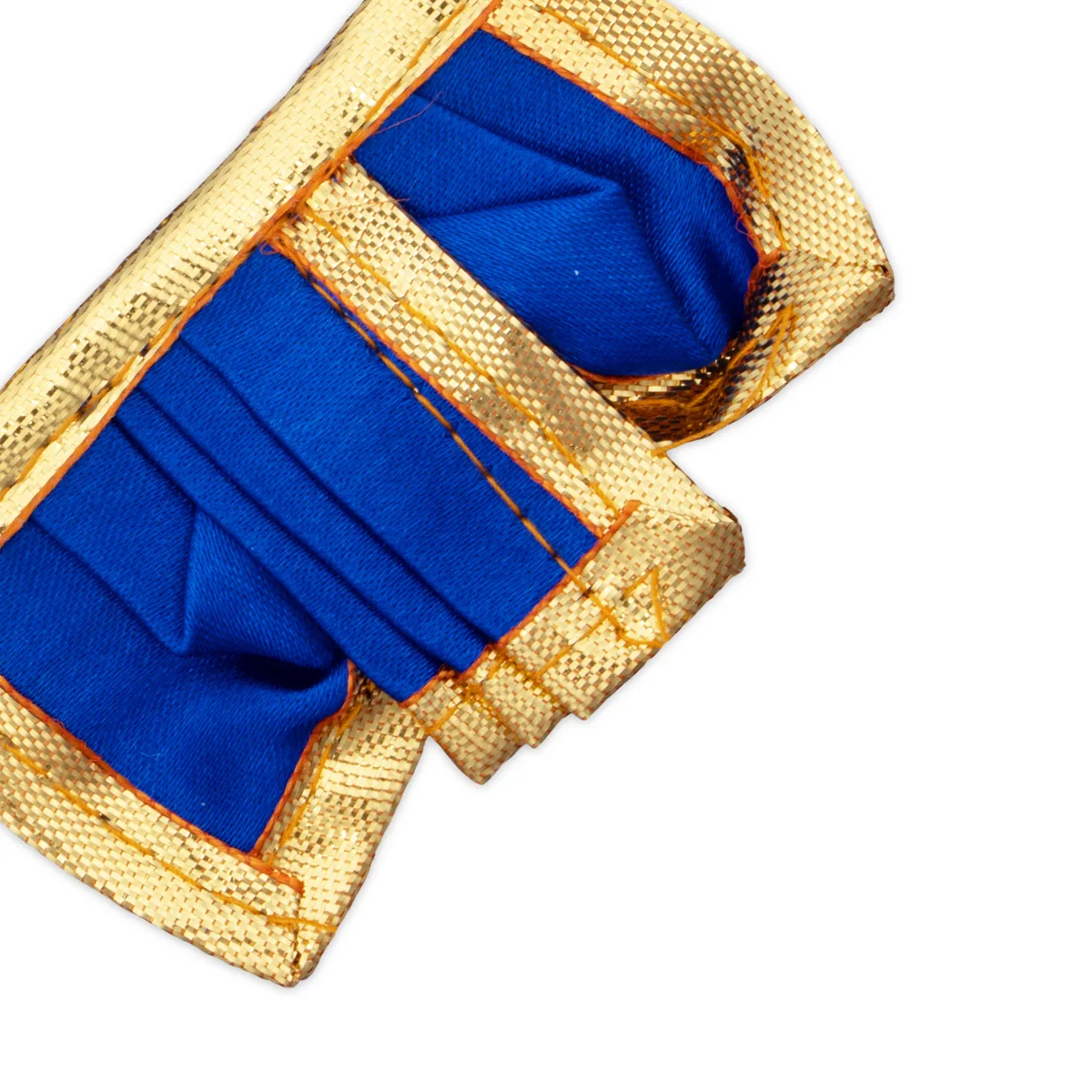 Panchakacham - 1.5 x 2.75 Inches | Satin with Zari Border Dhoti/ Panchagajam for Deity/ Assorted Colour - Image 3