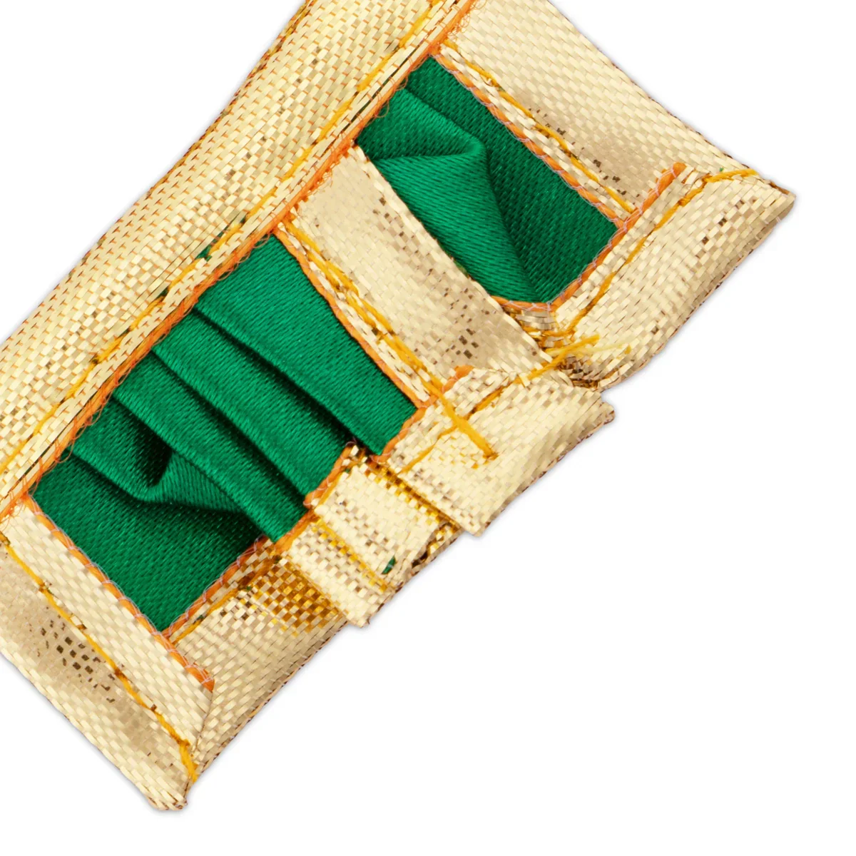 Panchakacham - 1 x 2 Inches | Dhoti/ Satin with Jari Border Panchagajam for Deity/ Assorted Colour - Image 12