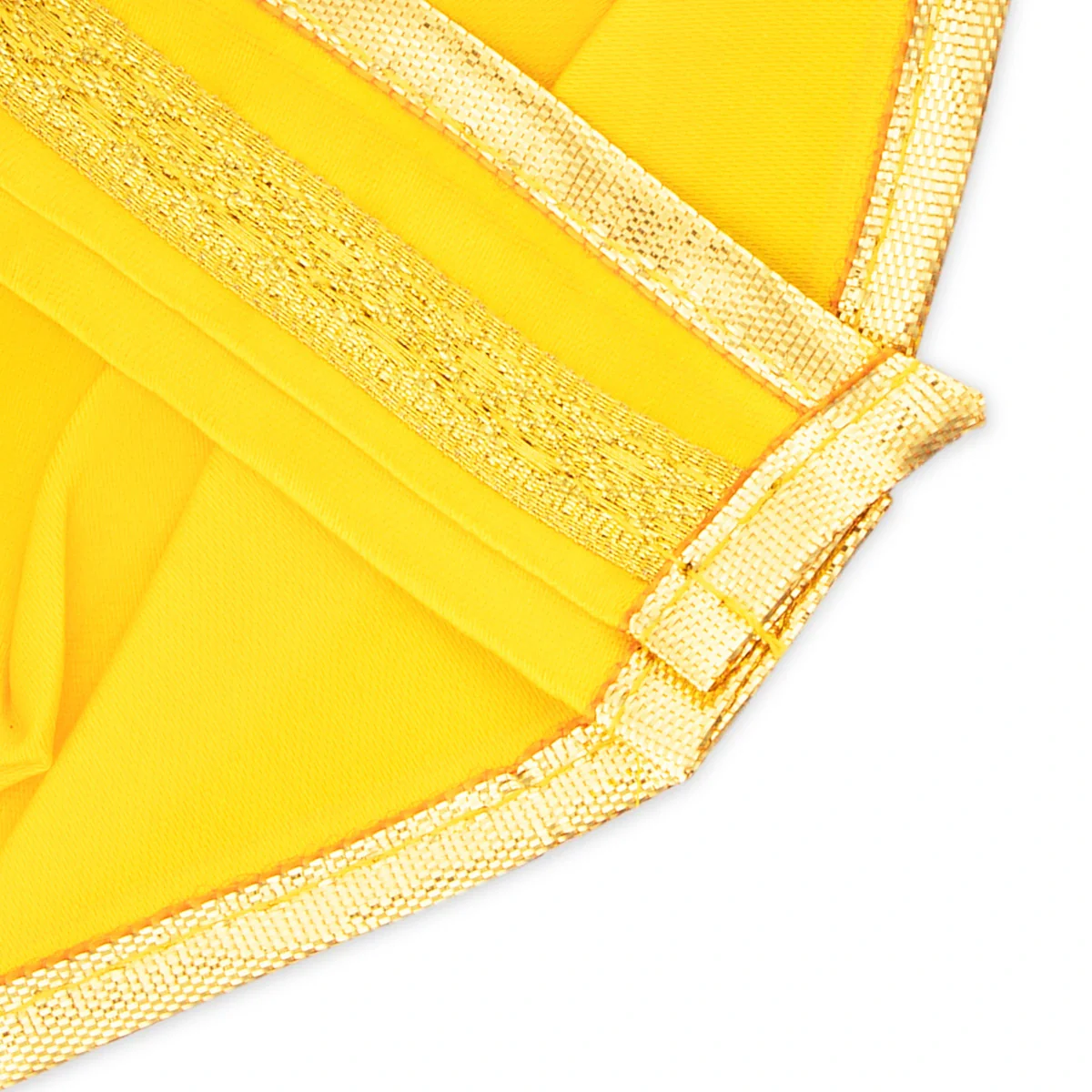 Panchakacham 3 InchPanchakacham - 3 x 5 Inches | Jari Border Panchakajam/ Dhoti for Deity - Image 2
