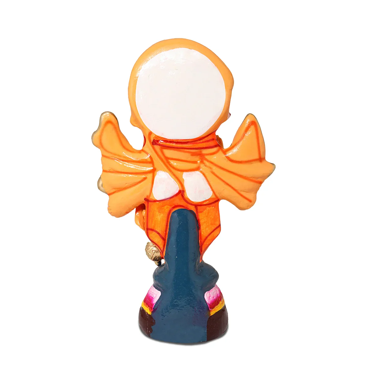 Panchamukha Anjaneya Paper Mache Golu Bommai - 14 Inches | Giri Golu Doll/ Navaratri Golu Bomma/Gombe/Bommai - Image 4