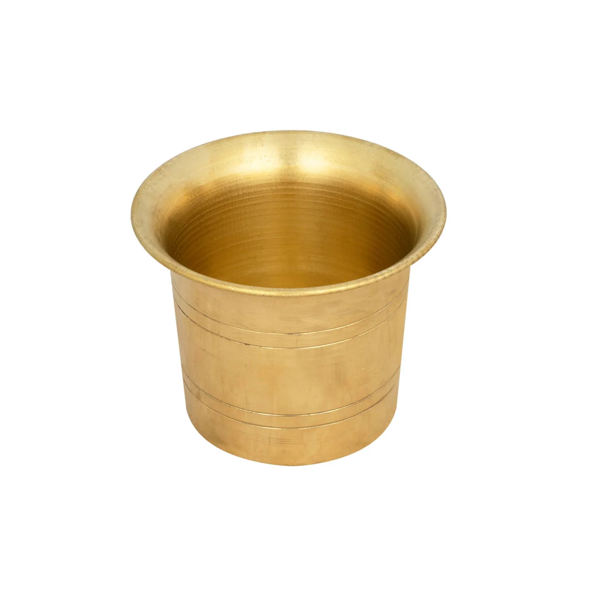 Panchapatra - 2.5 X 3 Inches | Panch Patra/ Brass Panchapalli For Pooja And Rituals - Image 3