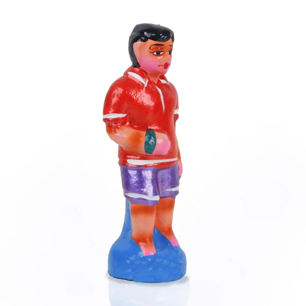 Panchumittai Clay Golu Bommai Set - 7.5 x 3 Inches | Giri Golu Doll/ Navaratri Golu Bomma/Gombe/Bommai - Image 4