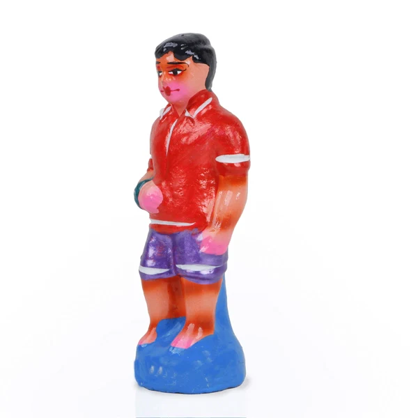 Panchumittai Clay Golu Bommai Set - 7.5 x 3 Inches | Giri Golu Doll/ Navaratri Golu Bomma/Gombe/Bommai - Image 9