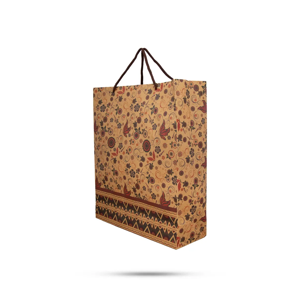 Paper Bag - 10.25 X 12.5 X 4 Inches | Gift Bag/ Carry Bag/ Gift Paper Bag For Shopping - Image 2
