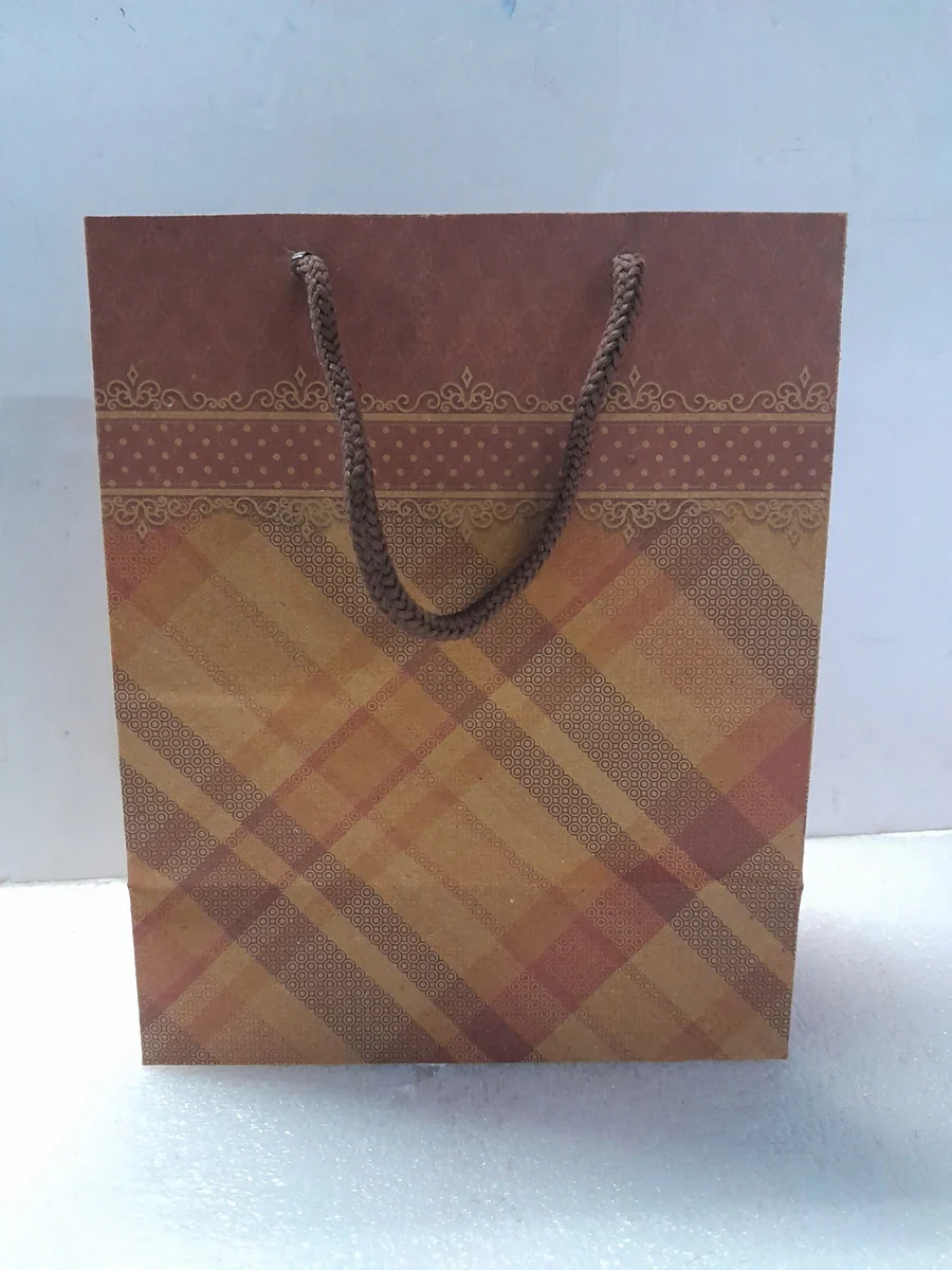 Paper Bag - 6 x 7.25 x 3.5 Inches | Return Gift Bag for Wedding