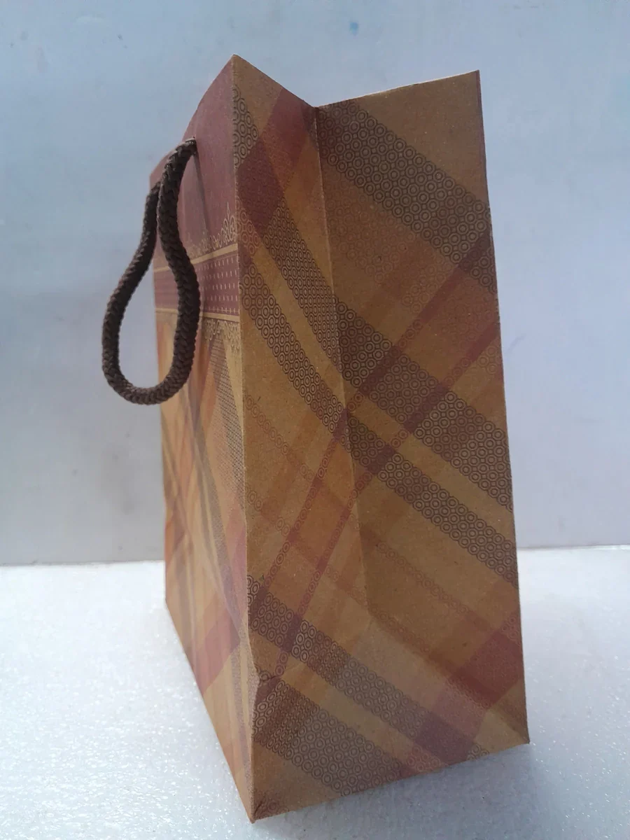 Paper Bag - 6 x 7.25 x 3.5 Inches | Return Gift Bag for Wedding - Image 3