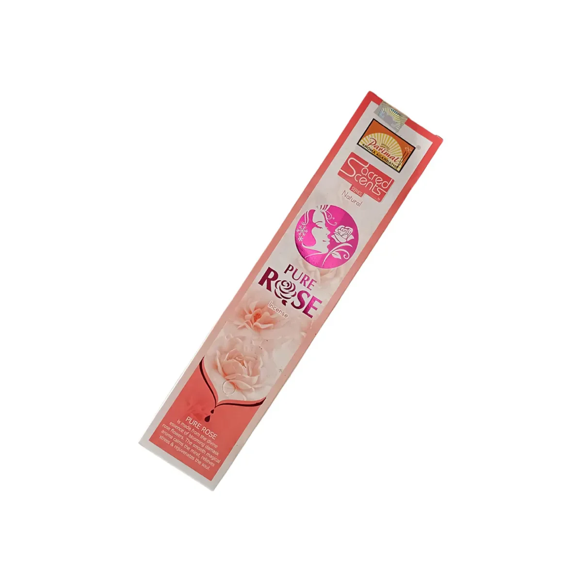 Parimal Pure Rose Incense Sticks - 15 Gms | Agarbatti/ Agarbathi for Pooja