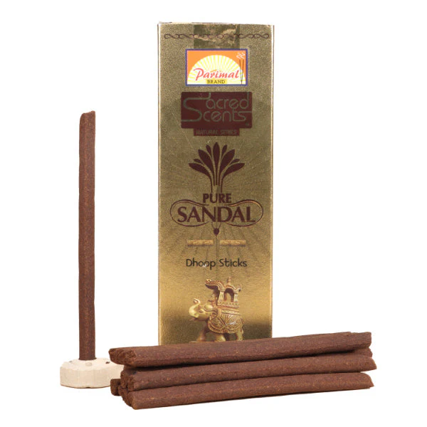 Parimal Sacred Scents Pure Sandal Dhoop Sticks - 45 Gms | Dhoop Batti/ Sambrani Dhoop for Pooja - Image 2