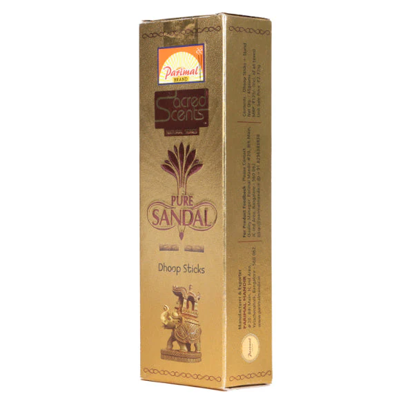 Parimal Sacred Scents Pure Sandal Dhoop Sticks - 45 Gms | Dhoop Batti/ Sambrani Dhoop for Pooja - Image 4