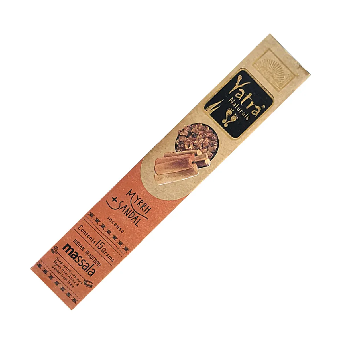 Parimal Yatra Myrrh Sandal Incense Sticks - 15 Gms | Agarbatti/ Agarbathi for Pooja - Image 2