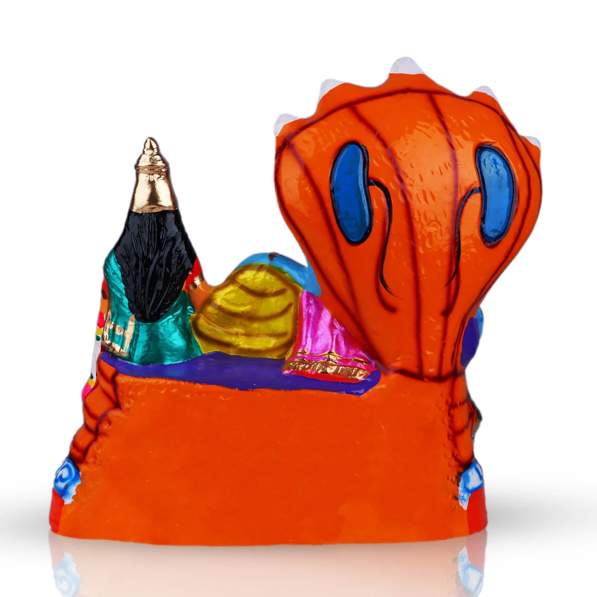 Parkadal Ranganathar Paper Mache Golu Bommai - 14 x 12 Inches | Giri Golu Doll/ Navaratri Golu Bomma/Gombe - Image 4