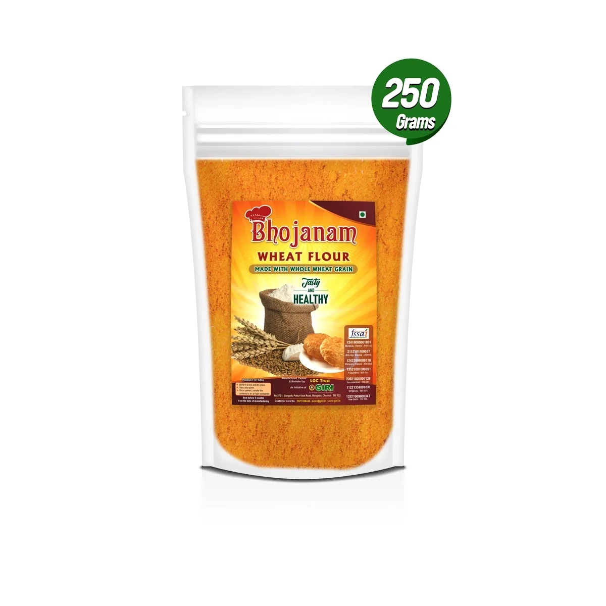 Paruppu Podi - 250 Gms | Homemade Dal Powder/ Dhall Powder - Image 2