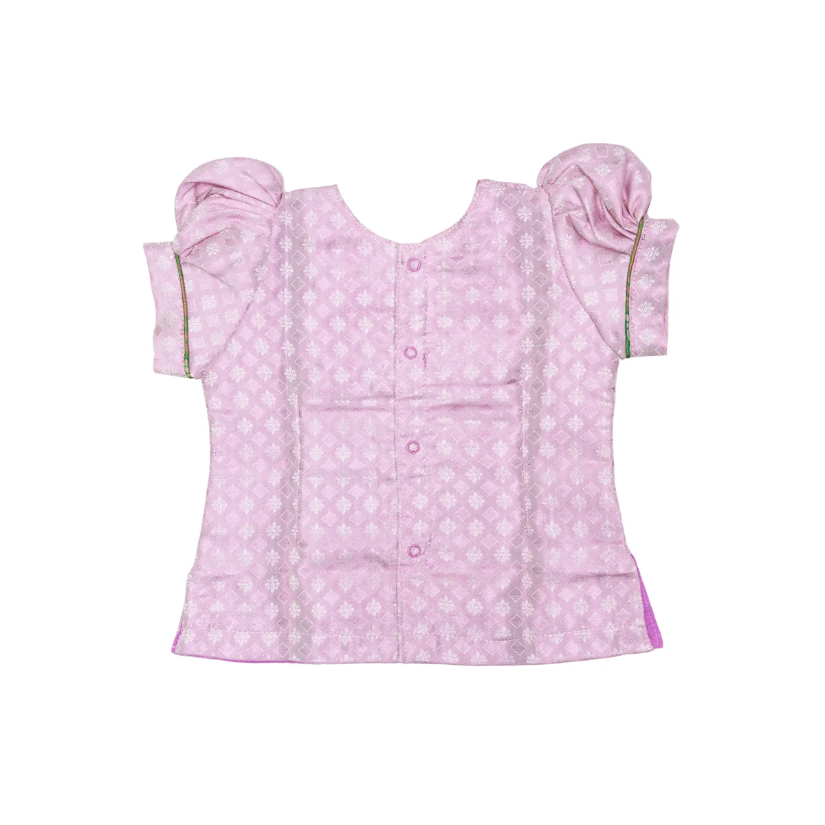Pattu Pavadai Sattai Pair | Size 22 - 24/ Traditional Dress/ Skirt And Top For Baby Girls/ Assorted Colour - Image 8