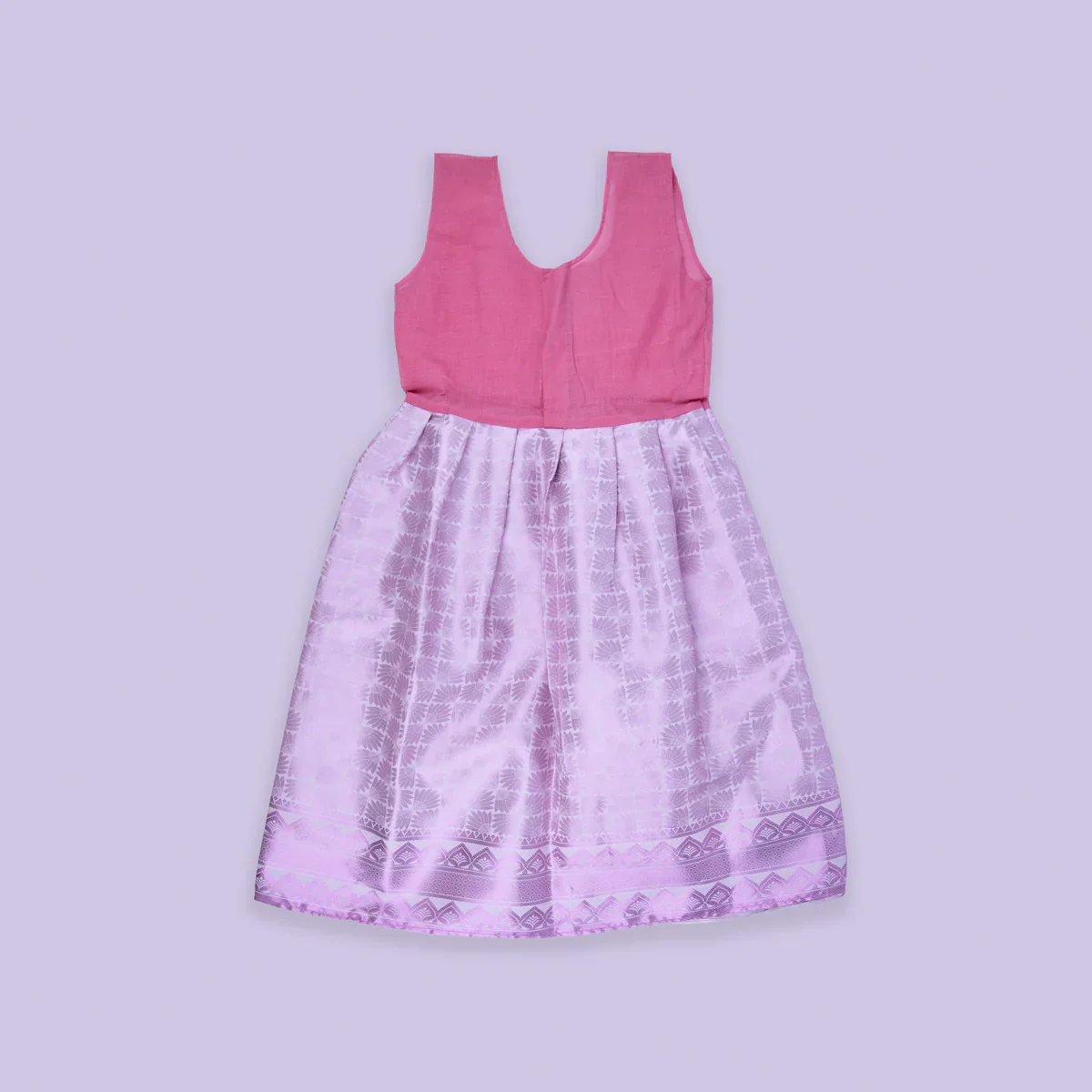 Pattu Pavadai Sattai | Size 22/ Traditional Dress/ Pattu Langa for Kids - Image 4