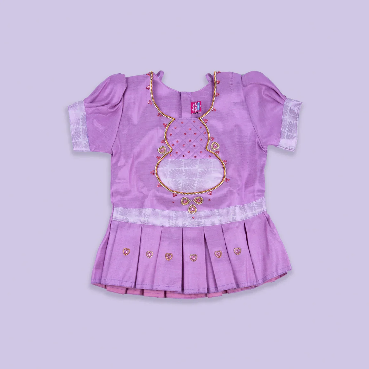 Pattu Pavadai Sattai | Size 22/ Traditional Dress/ Pattu Langa for Kids - Image 5