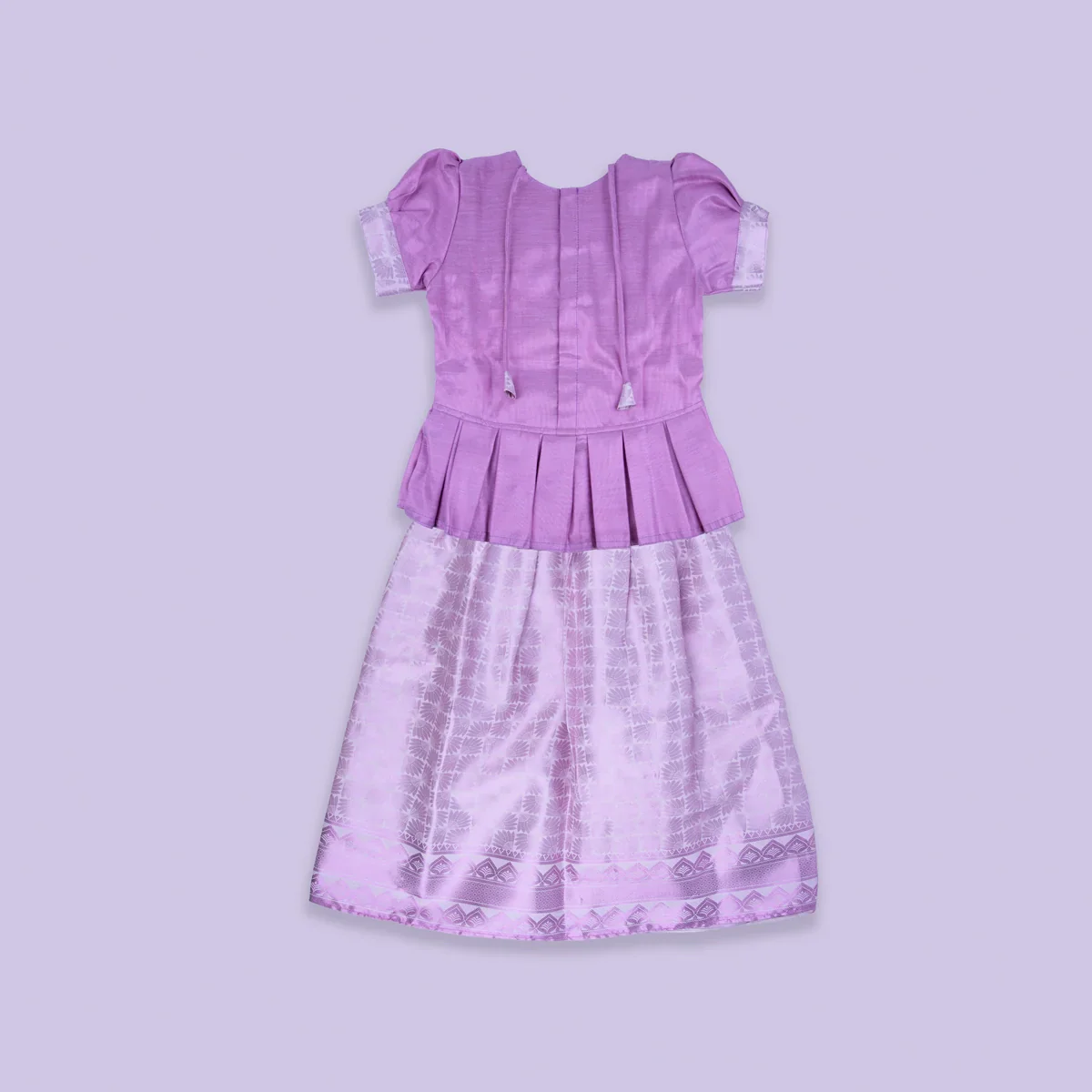 Pattu Pavadai Sattai | Size 22/ Traditional Dress/ Pattu Langa for Kids - Image 6