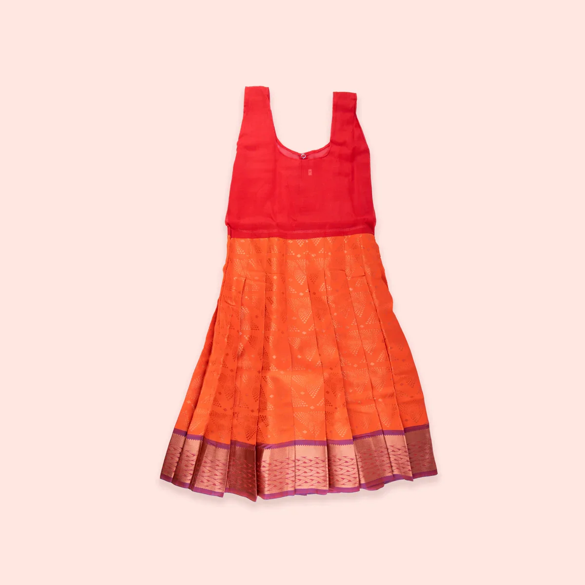 Pattu Pavadai Sattai | Size 5/ Traditional Dress/ Pattu Langa for Kids - Image 3