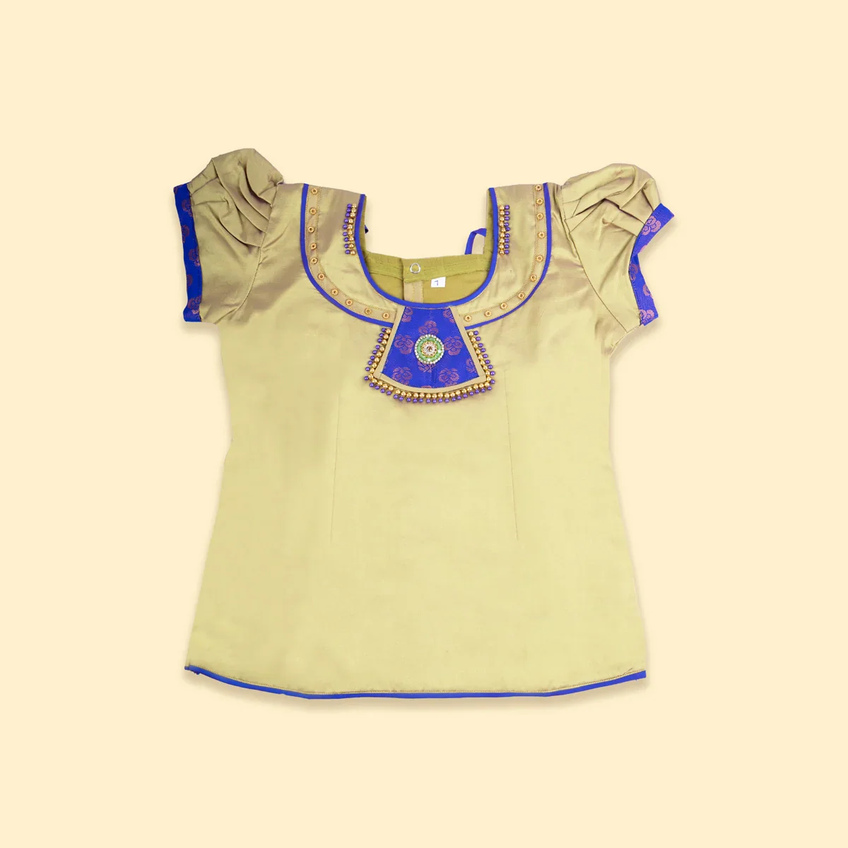 Pattu Pavadai Sattai | Size 7/ Traditional Dress/ Pattu Langa for Kids - Image 4