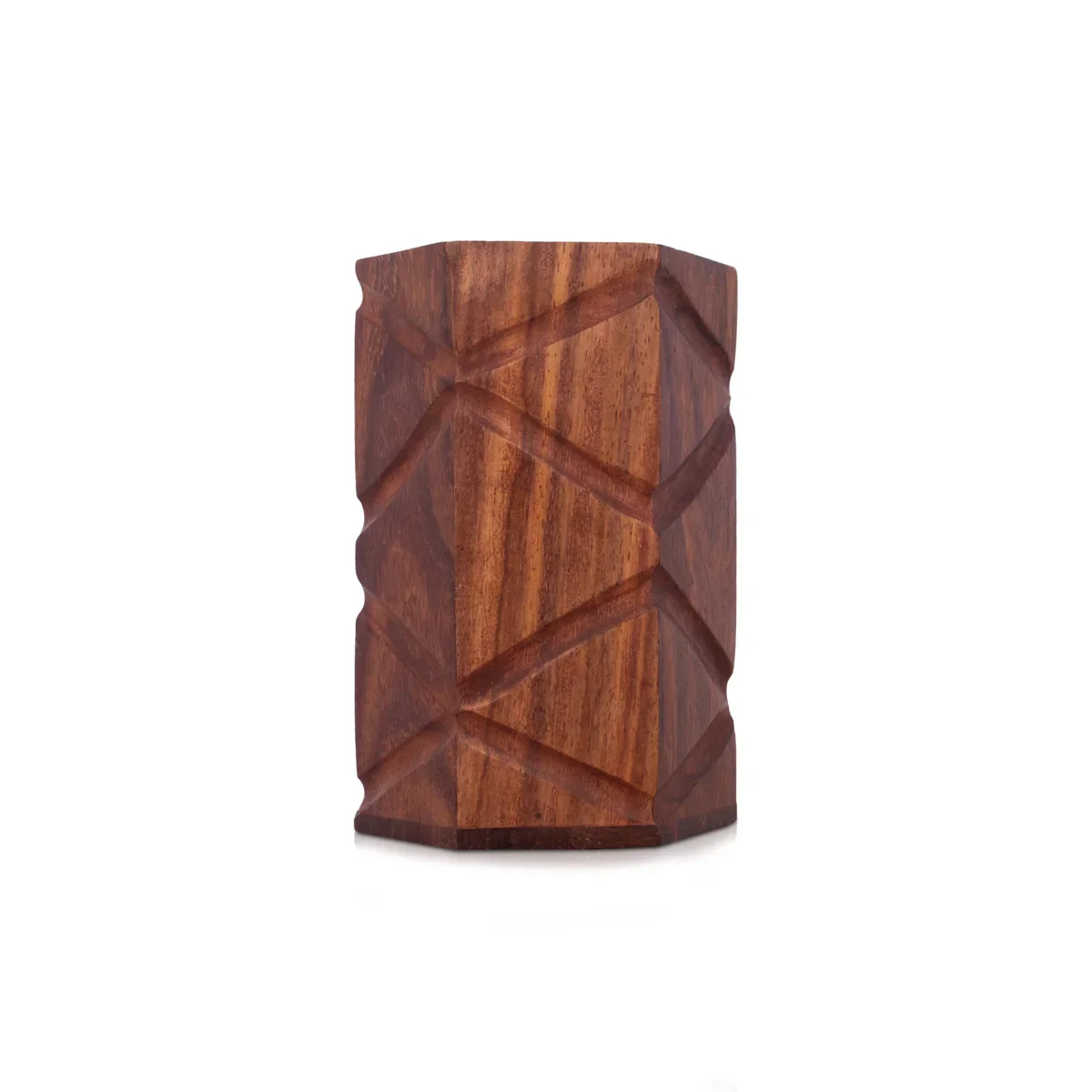 Pen Jar - 4.5 x 3 Inches | Wooden Pen Stand/ Pen Holder - Image 2