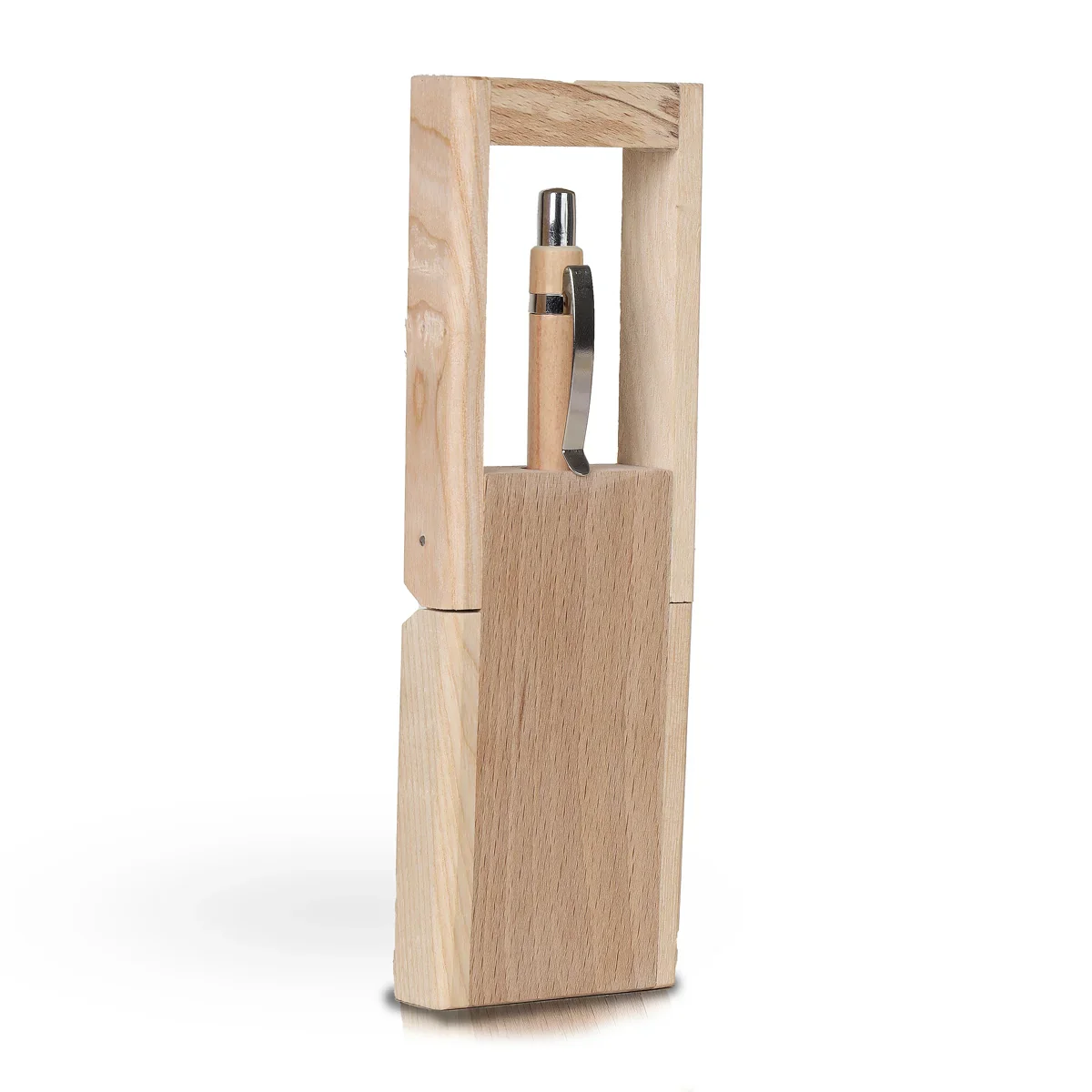 Pen Stand - 4 x 2.5 Inches | Wood Pen Stand/ Pen Holder for Desk - Image 4