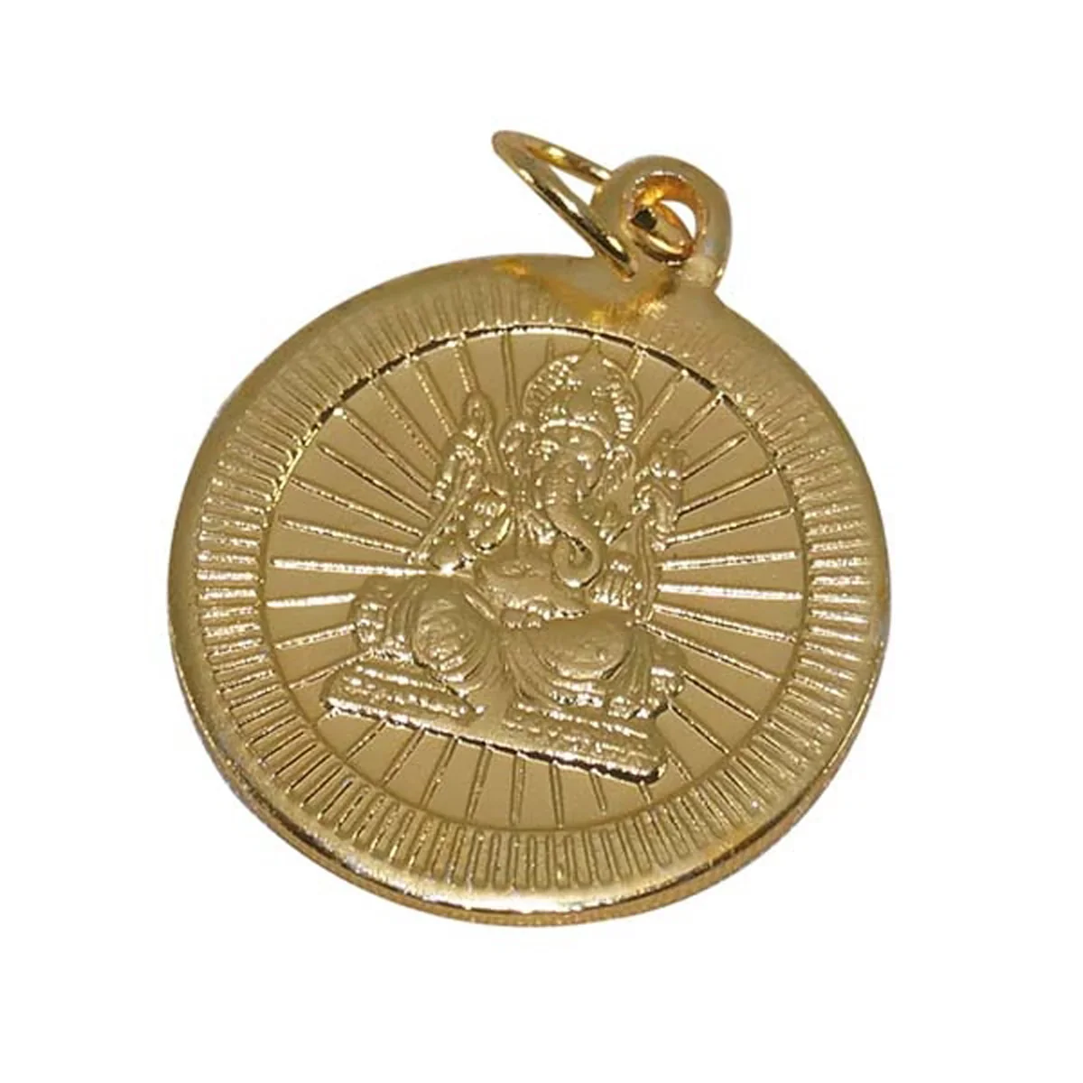 Pendant - 3 Inches | Gold Polish Dollar/ Locket/ Jewellery for Men & Women - Image 2