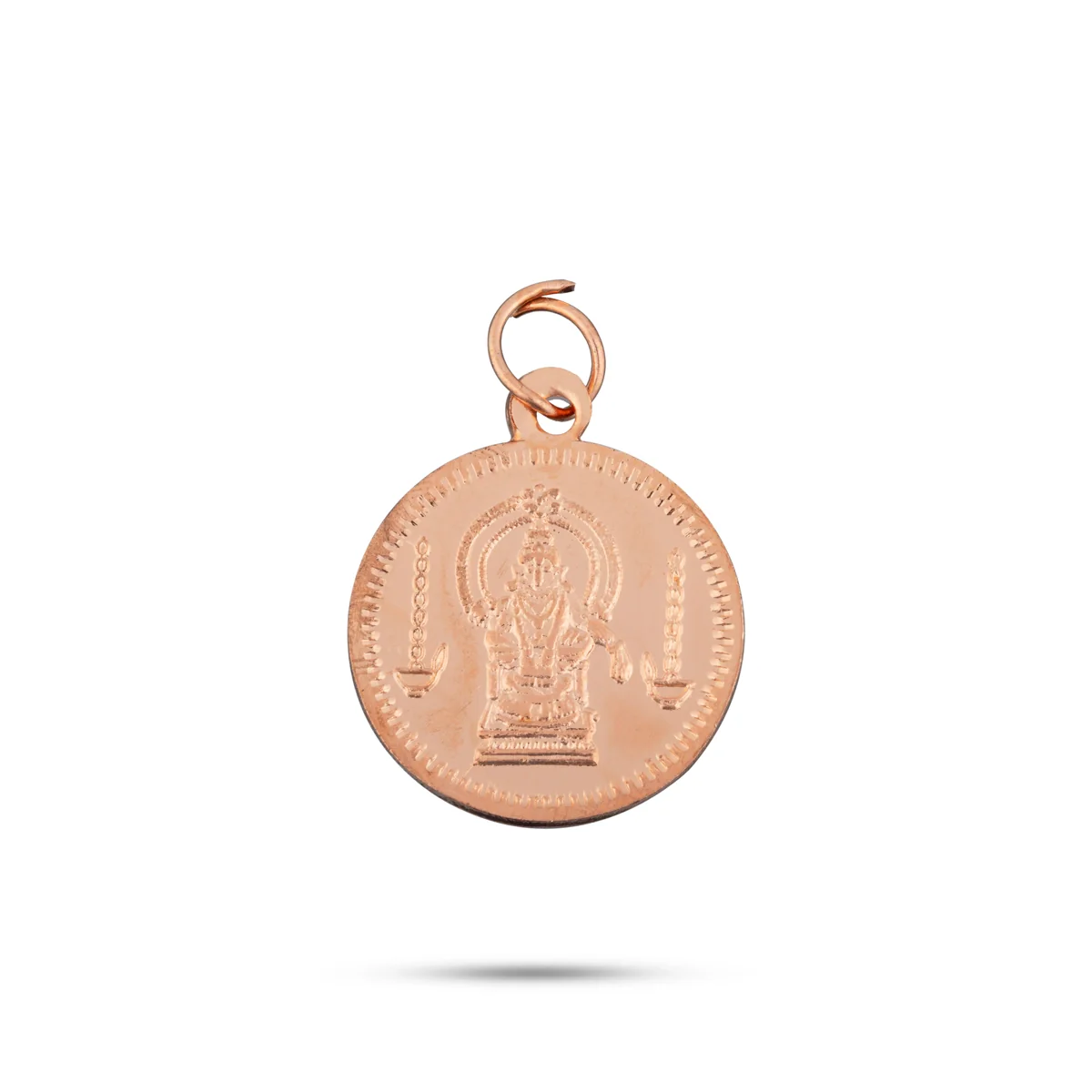 Ganesh Murti & Ayyappa Murti Design Pendant | Copper Locket/ Dollar for Men & Women - Image 2