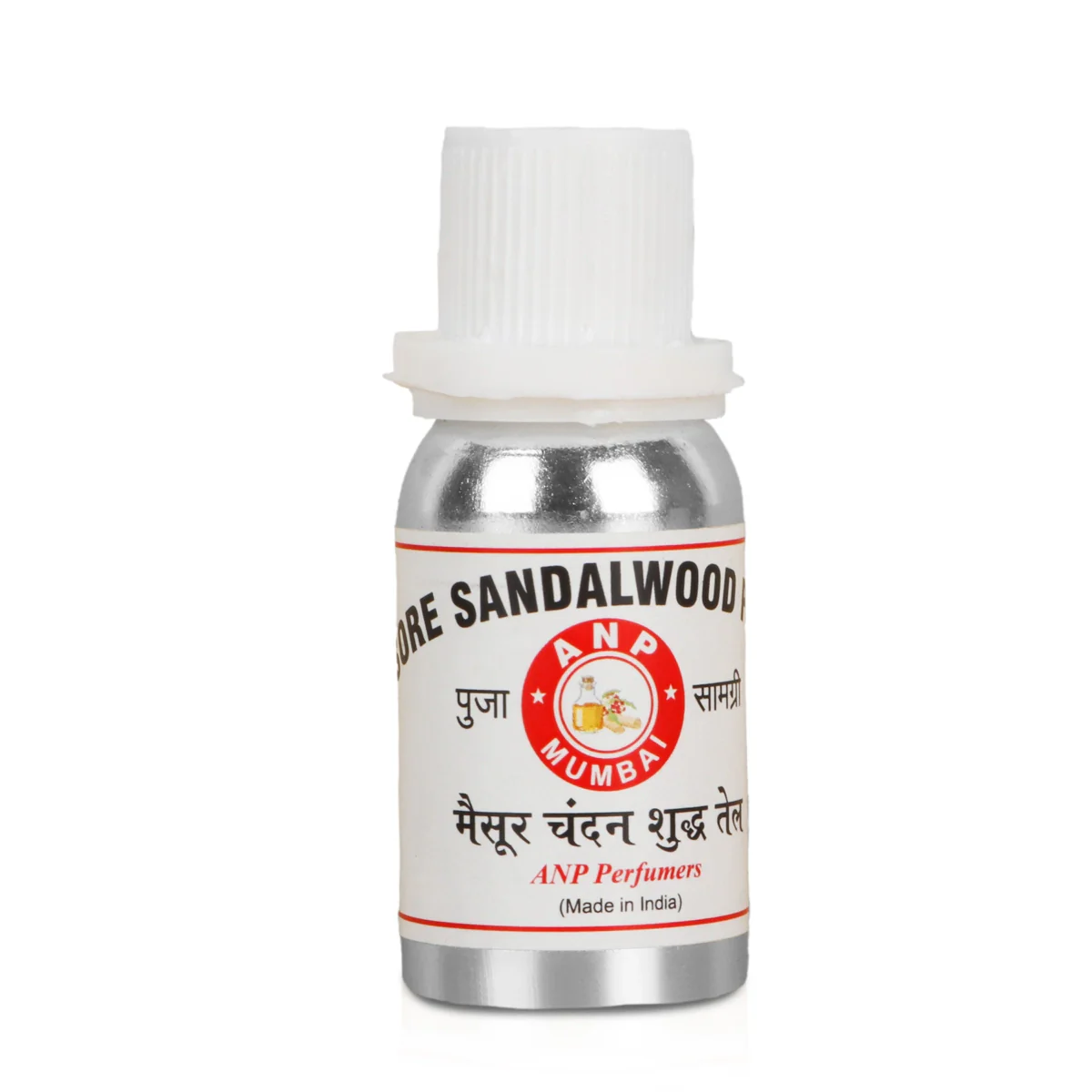 Perfumed Sandal Oil - 10 ml | Perfumed Chandan Oil/ Natural Perfume Oil for Pooja - Image 4