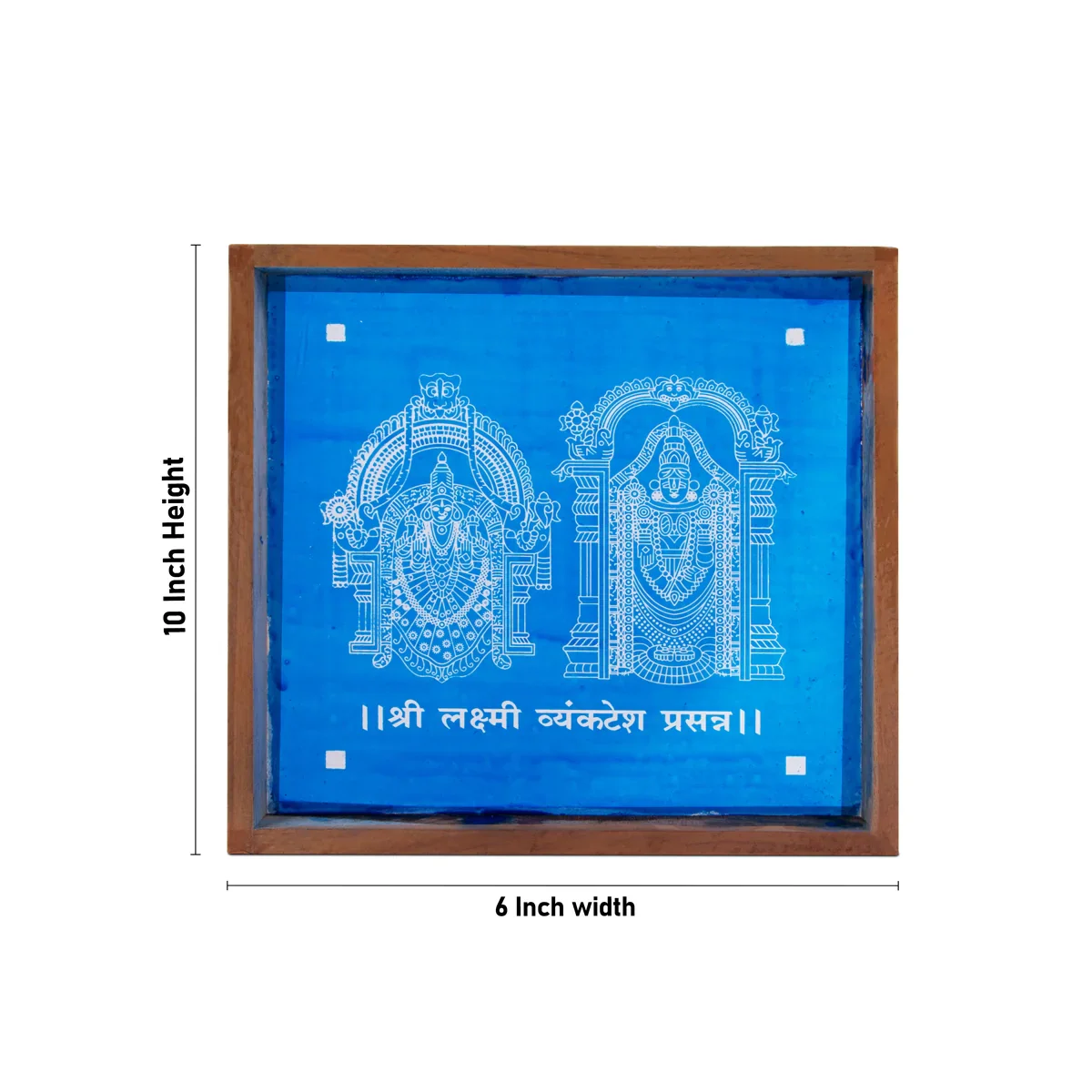 Perumal Thayar Stencil - 10 x 6 Inches | Kolam Stencil/ Rangoli Kolam Stencil for Pooja Room Decor - Image 4