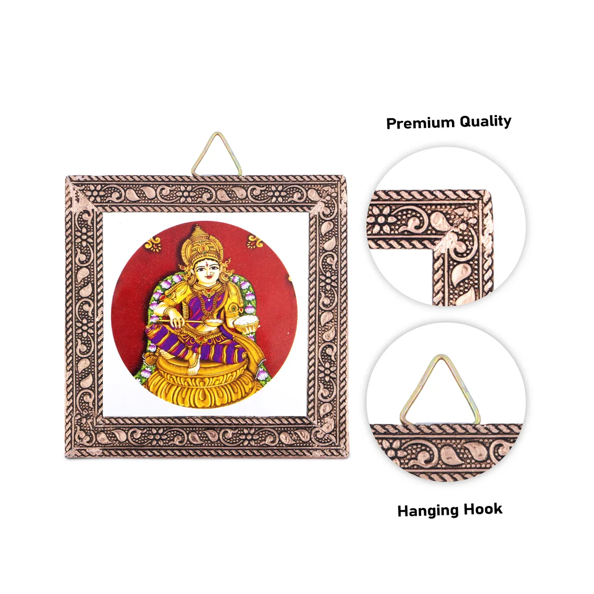 Photo Frame - 4 x 4 Inches | Picture Frame/ Photo Wall Hanging for Home/ Assorted Design - Image 10