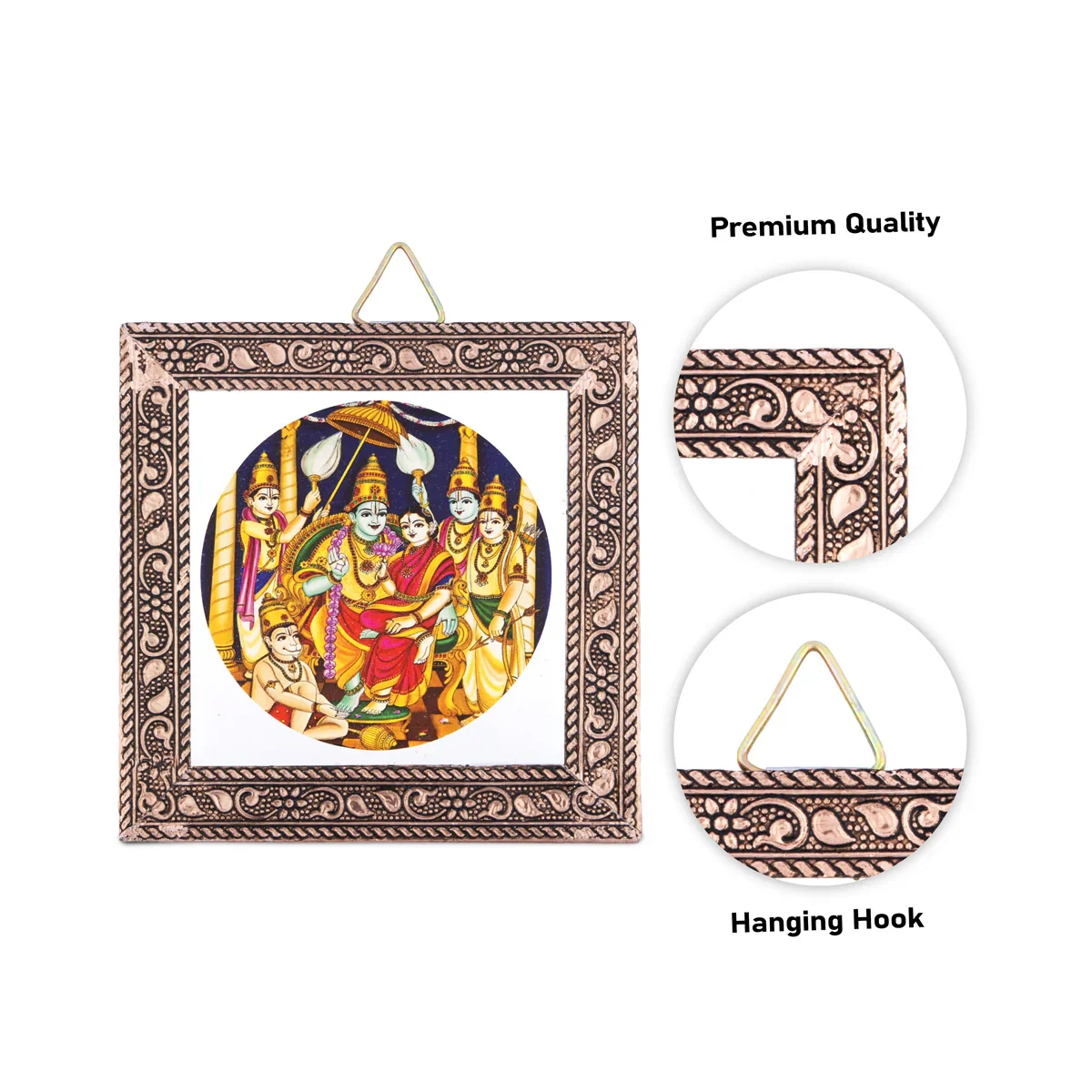 Photo Frame - 4 x 4 Inches | Picture Frame/ Photo Wall Hanging for Home/ Assorted Design - Image 11