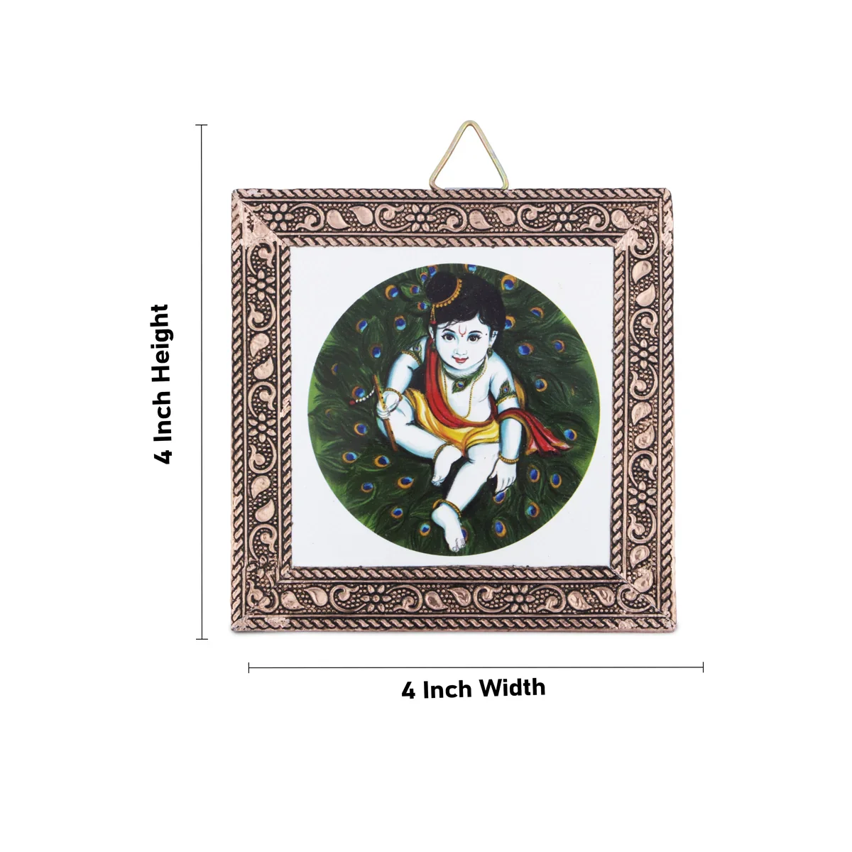 Photo Frame - 4 x 4 Inches | Picture Frame/ Photo Wall Hanging for Home/ Assorted Design - Image 19