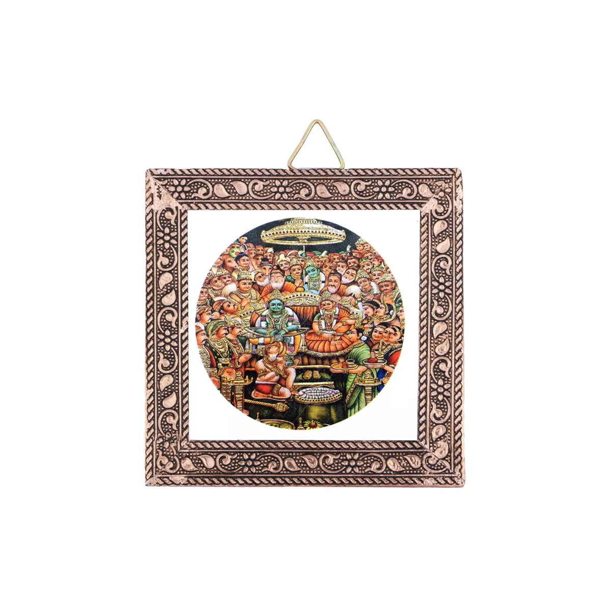 Photo Frame - 4 x 4 Inches | Picture Frame/ Photo Wall Hanging for Home/ Assorted Design - Image 7
