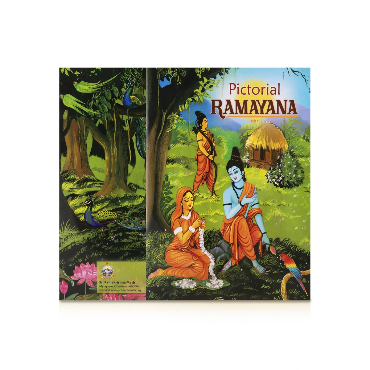 Pictorial Ramayana - English | Childrens Story Book/ Swami Raghaveshananda