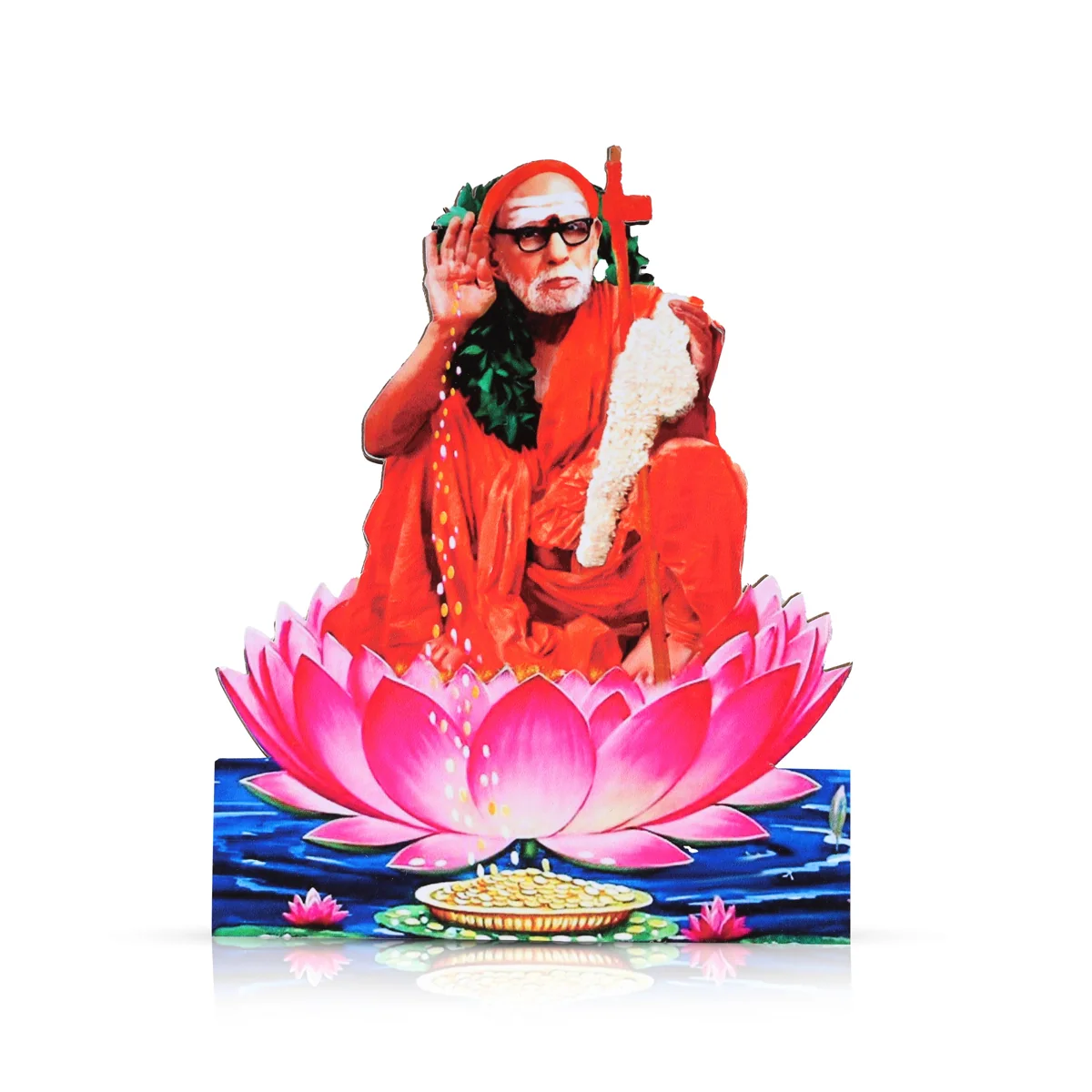 Deity Picture Frame - 6 x 4 Inches | Photo Frame Cutout with Backstand for Home/ Assorted Design - Image 8