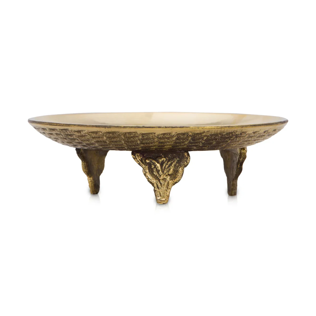 Pin Tray With Base - 1 x 3.5 Inches | Puja Stand/ Brass Plate/ Asan for God/ 110 Gms Approx