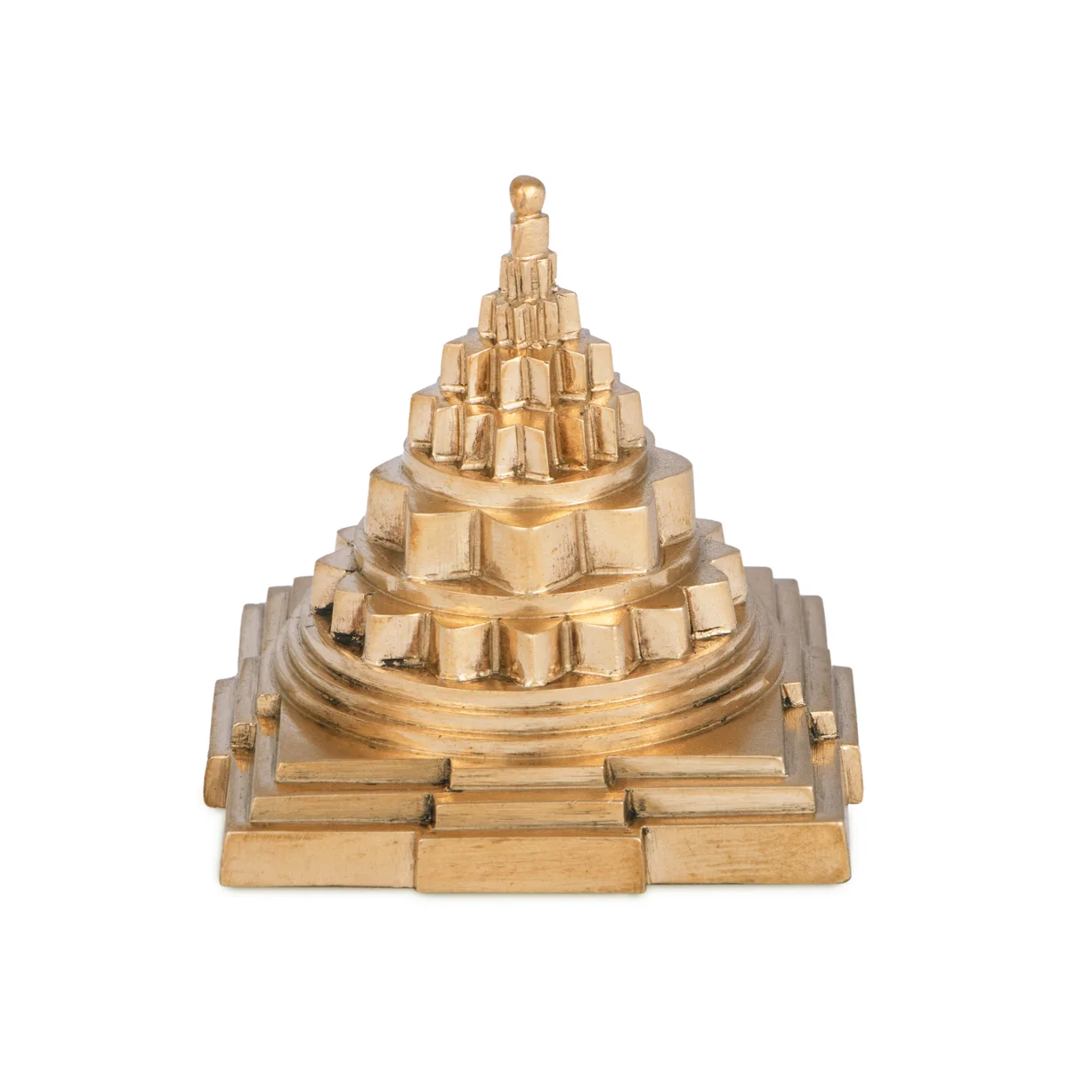 Maha Meru - 3 x 3 Inches | Panchaloha Sri Yantra/ Sri Chakra Maha Meru for Wealth & Prosperity - Image 2